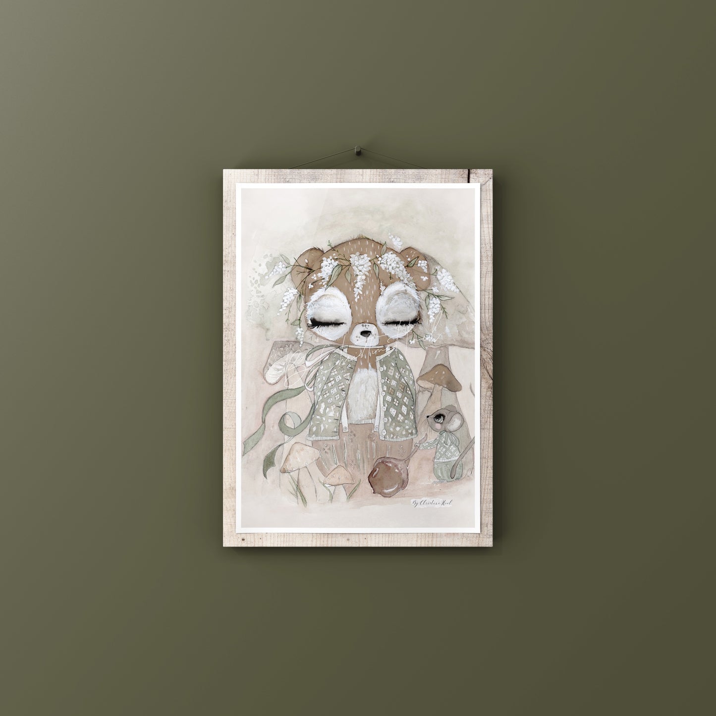 Bear 🐻 10x15 cm Kort