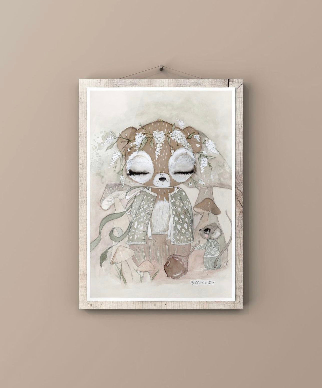 Bear 🐻 10x15 cm Kort