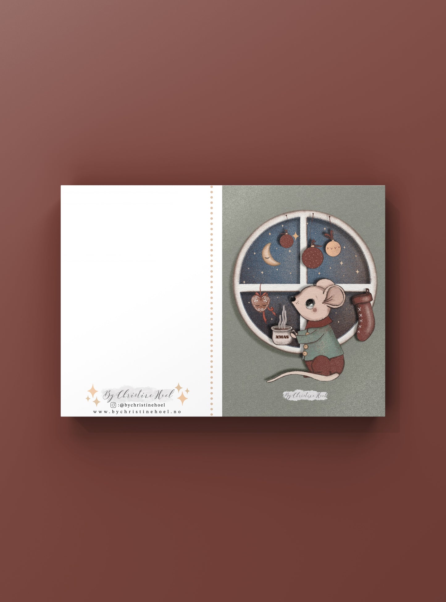 Julekortpakke #3 ⭐️ 6 stk - julekort - doble