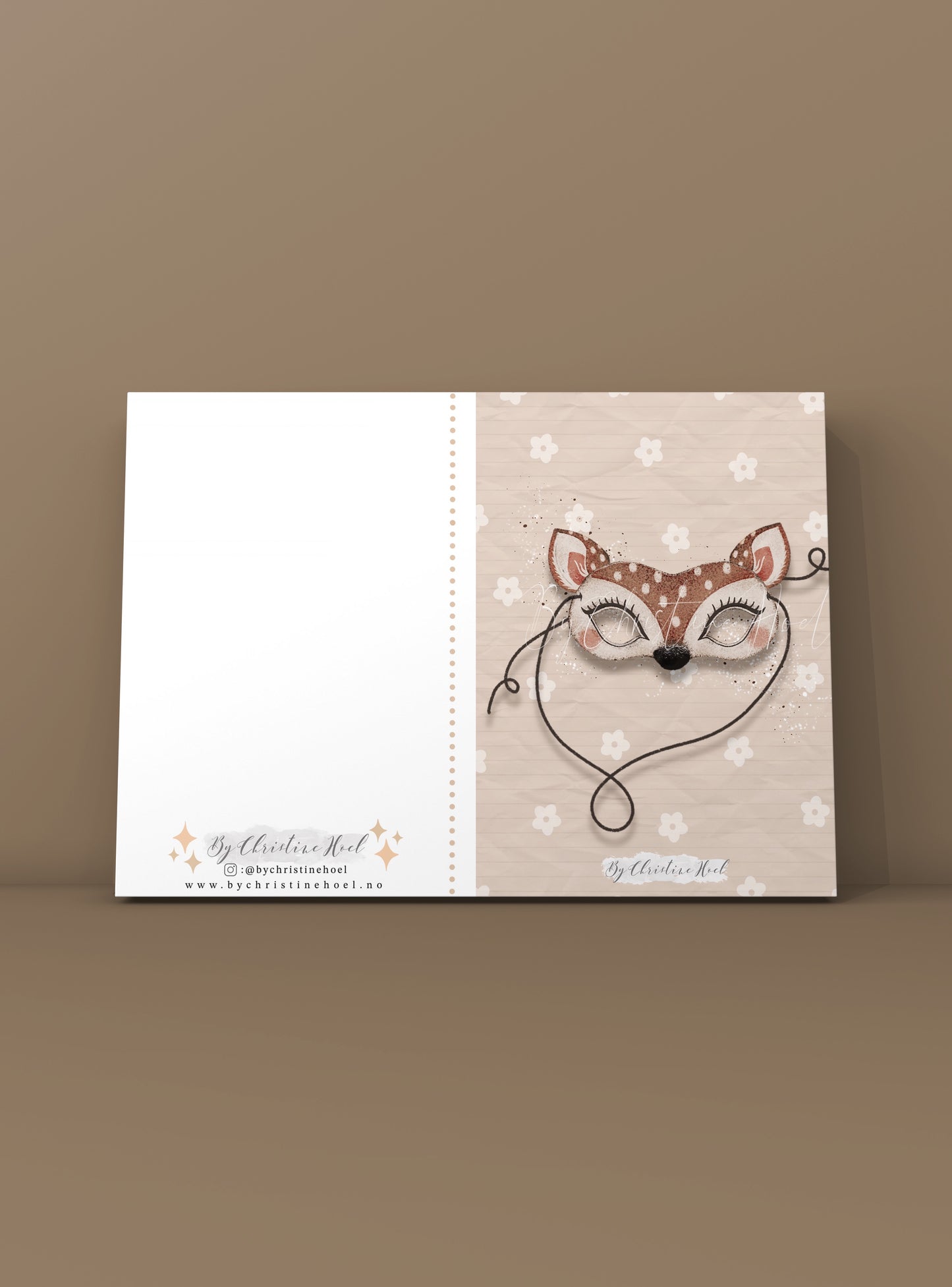 Kortpakke "Loved"🌟 3 stk - 10x15 cm doble kort 🧡