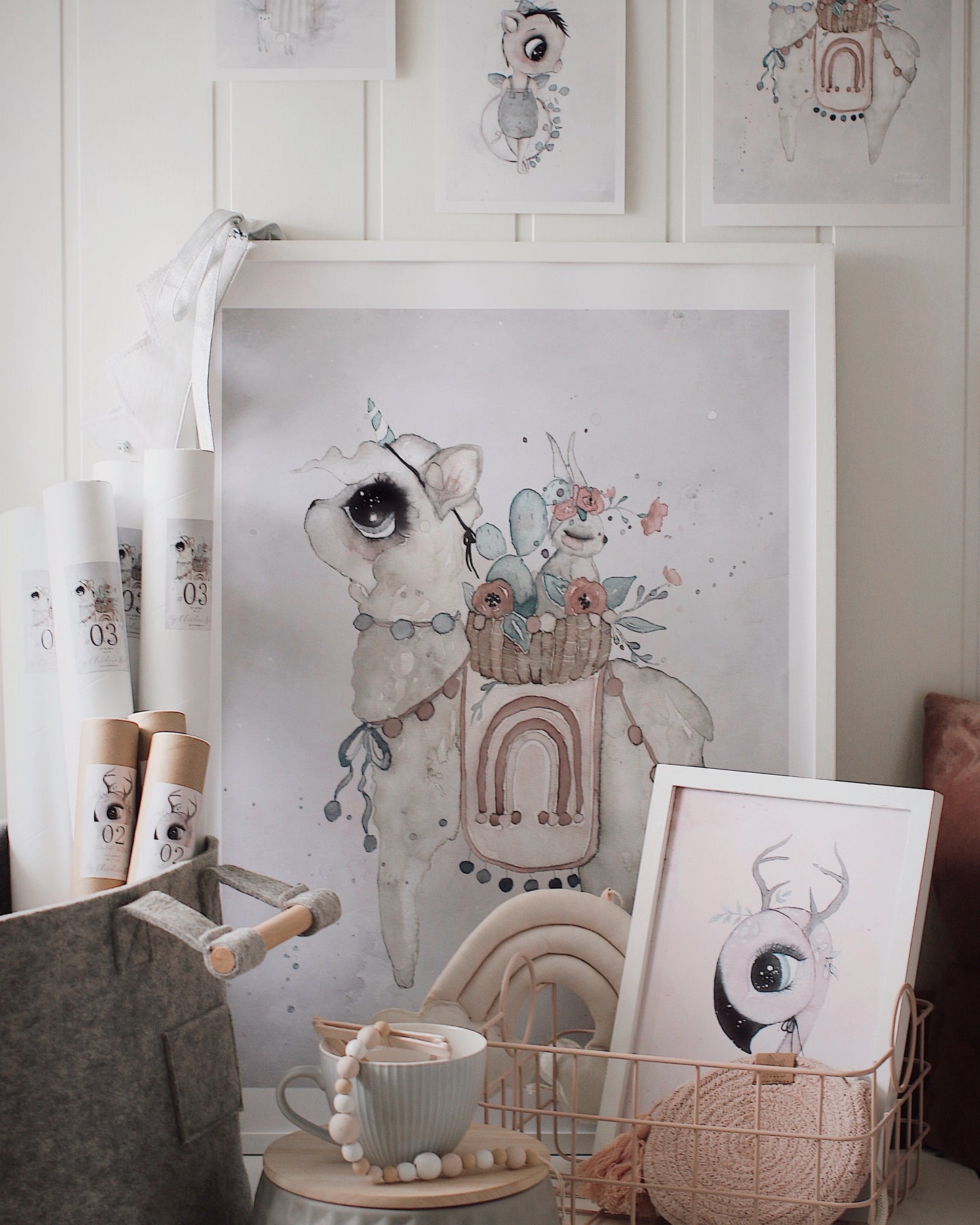 Flamingo 💕 Plakat