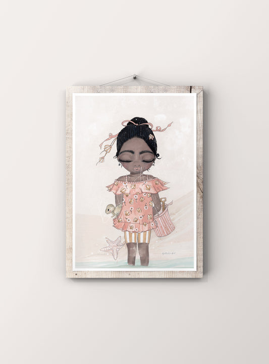 Beach Girl 🧡 A5 / Miniprint