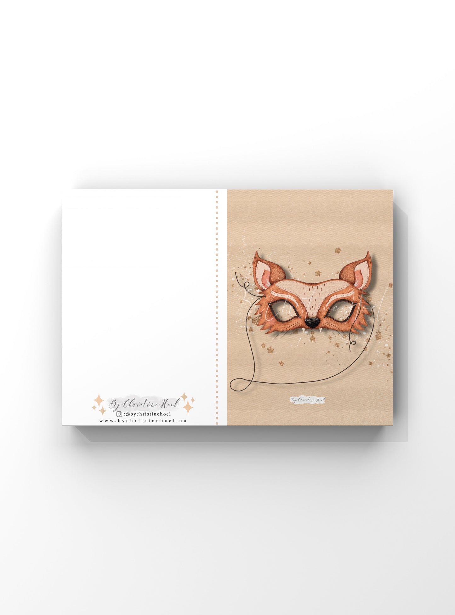 Fox Magic Mask ⭐️ 10x15 cm miniprint