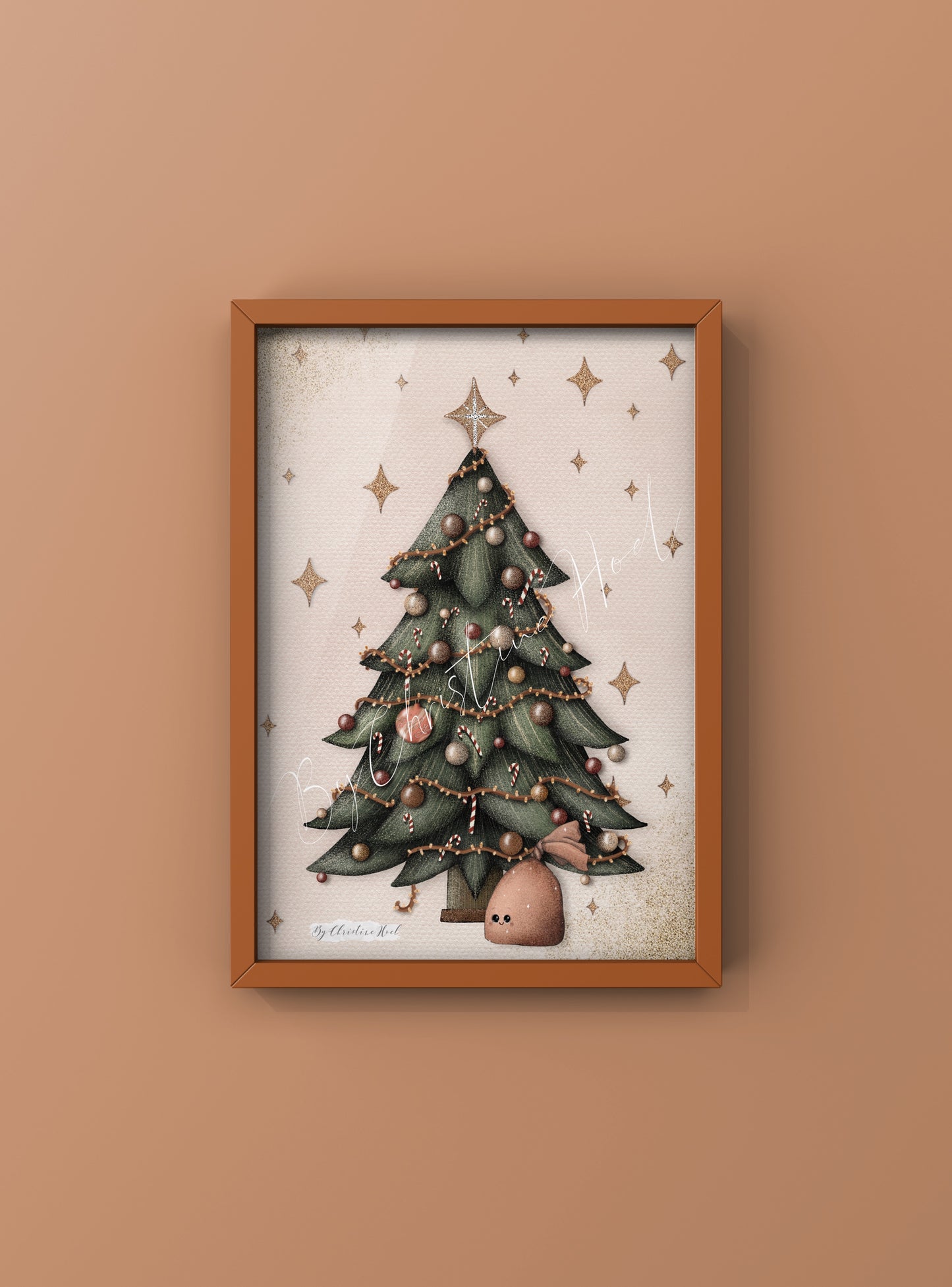 Julekortpakke #1 ⭐️ 6 stk - 10x15 cm julekort - enkle