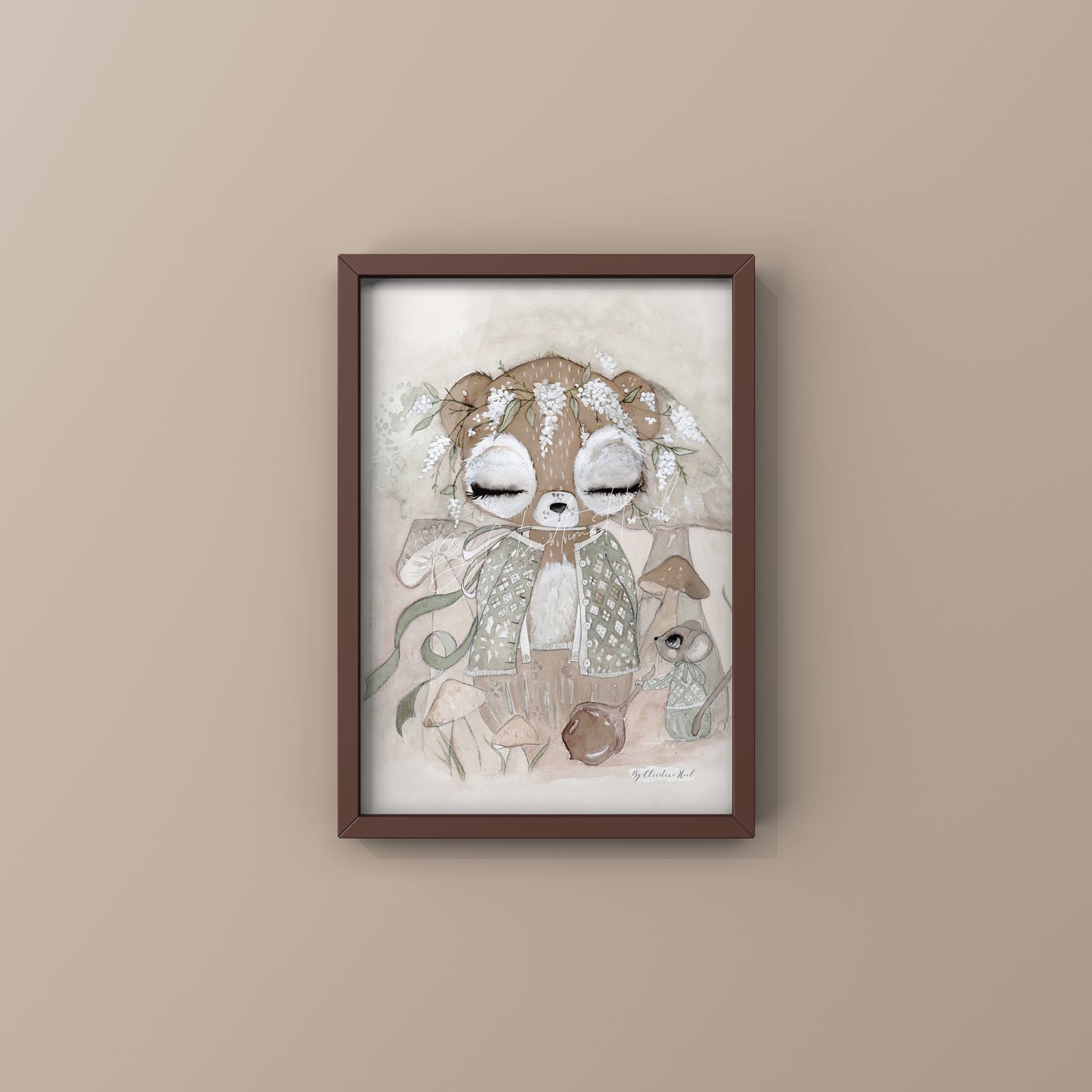 Bear 🐻 10x15 cm Kort