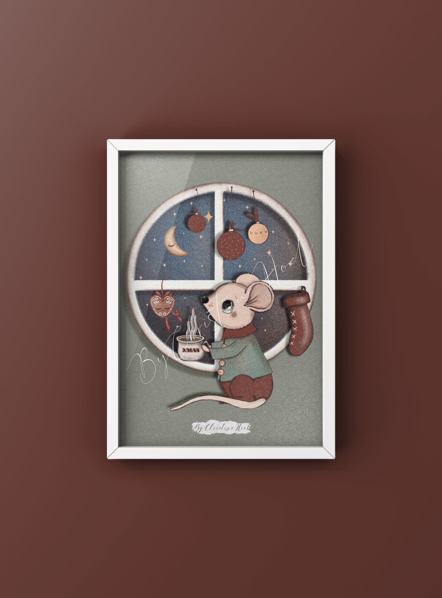 Julekortpakke #1 ⭐️ 6 stk - 10x15 cm julekort - enkle