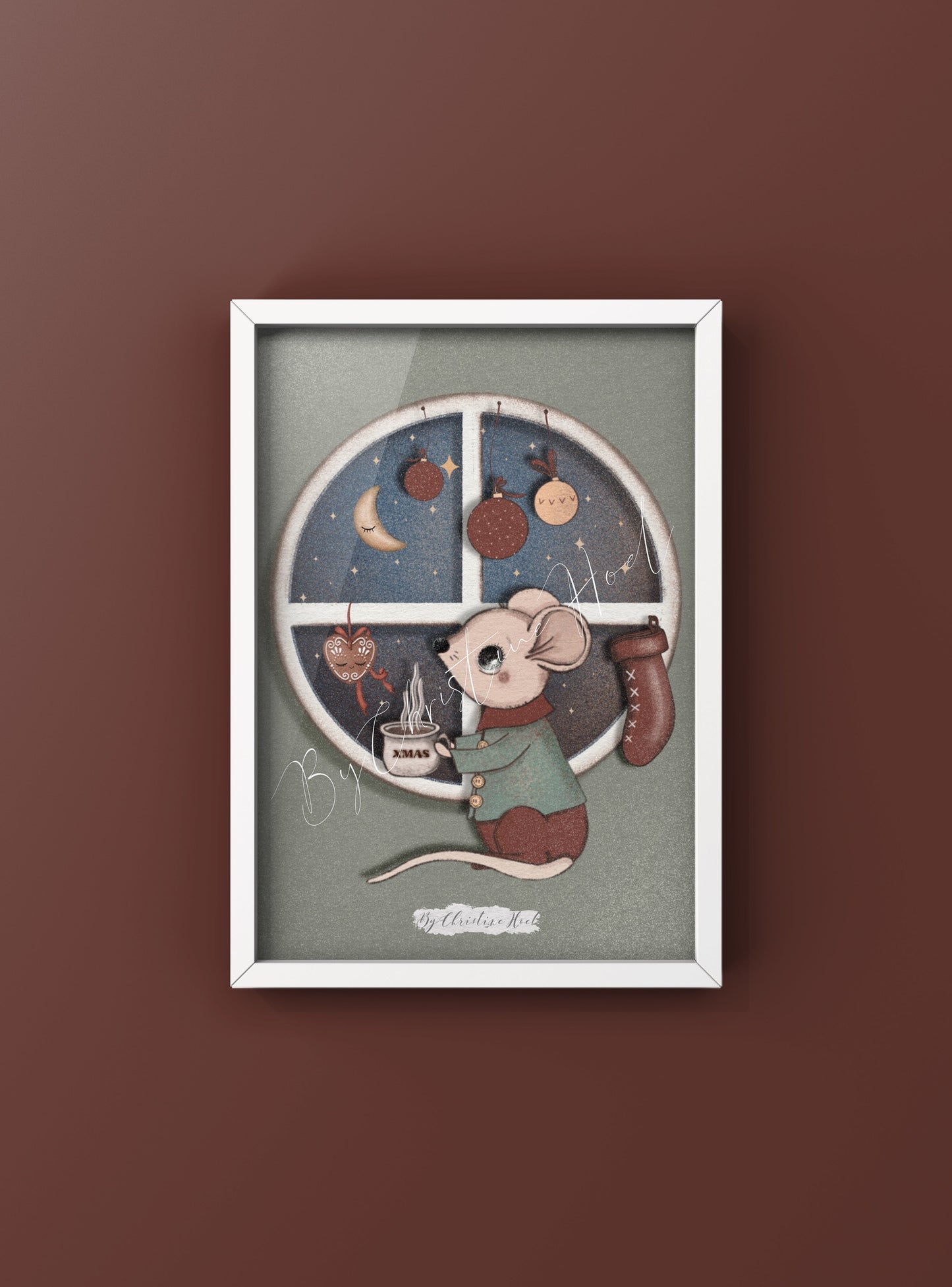 Julekortpakke #2 ⭐️ 6 stk - 10x15 cm julekort - enkle