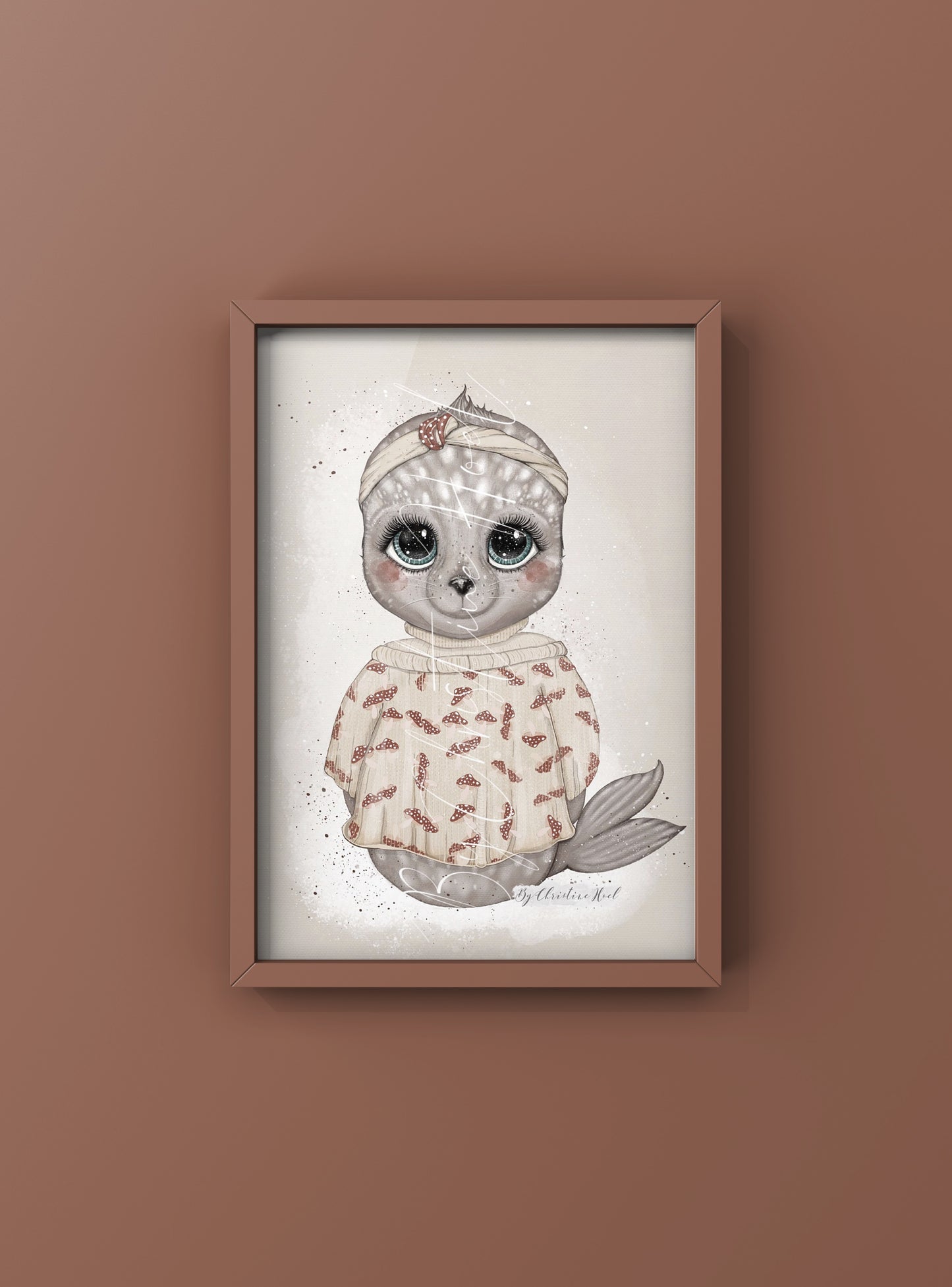 Olea 🦭 Søt Sel ⭐️ Plakat