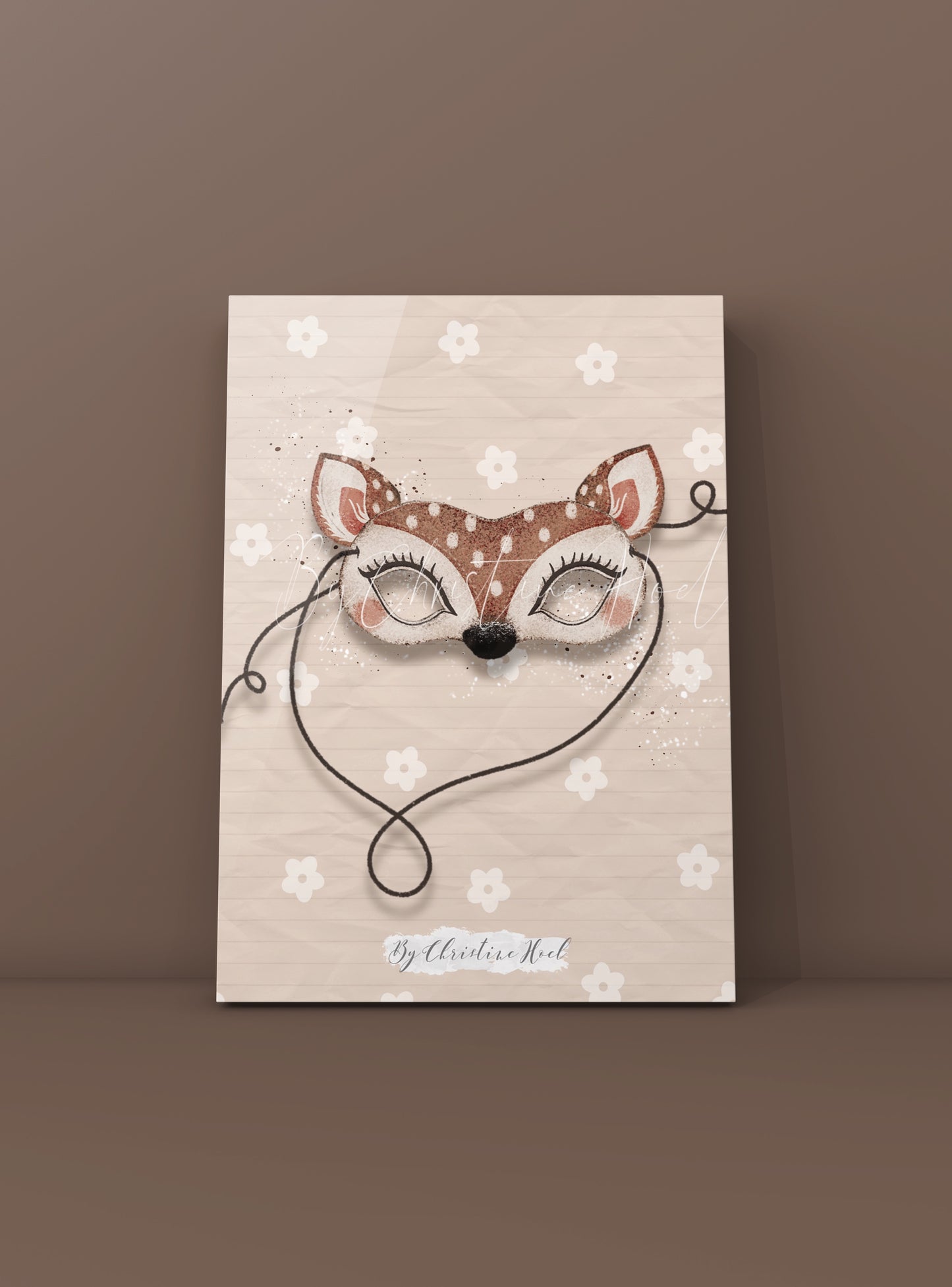 Oh Deer Magic Mask - 10x15 miniprint