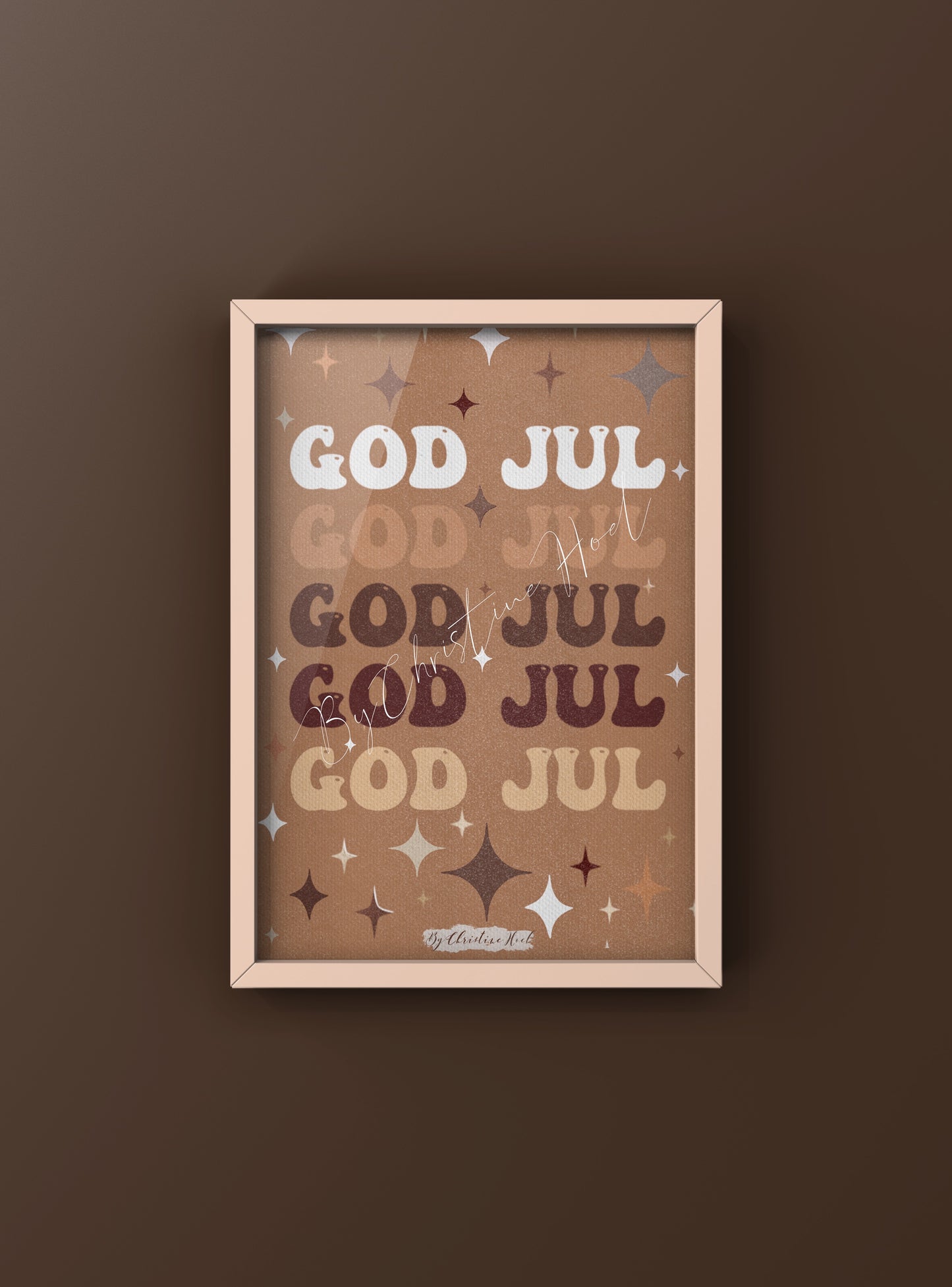 Julekortpakke #1 ⭐️ 6 stk - 10x15 cm julekort - enkle