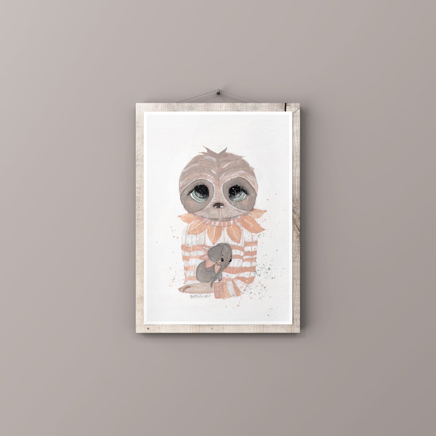 Dovendyret Dante 🧡 Plakat