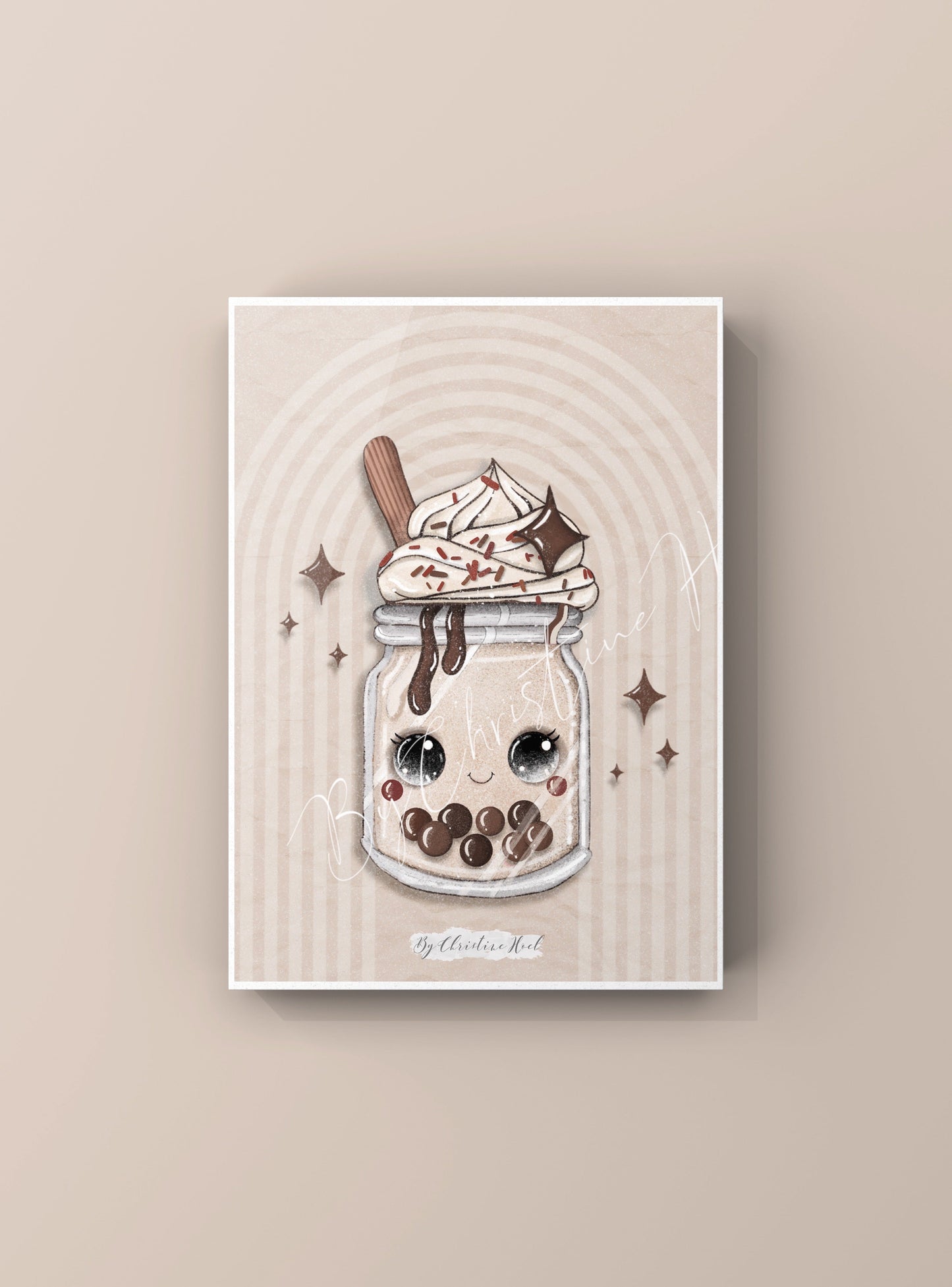 Ice Cream Friends 🍦 kort / miniprint
