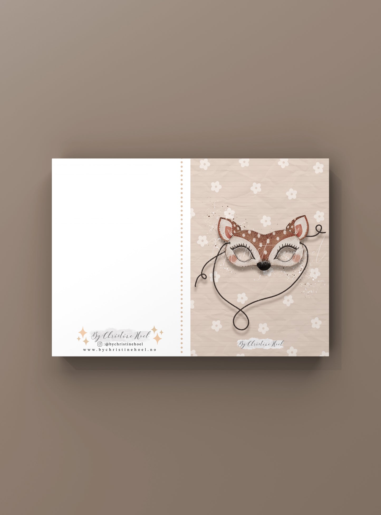 Oh Deer Magic Mask - 10x15 miniprint