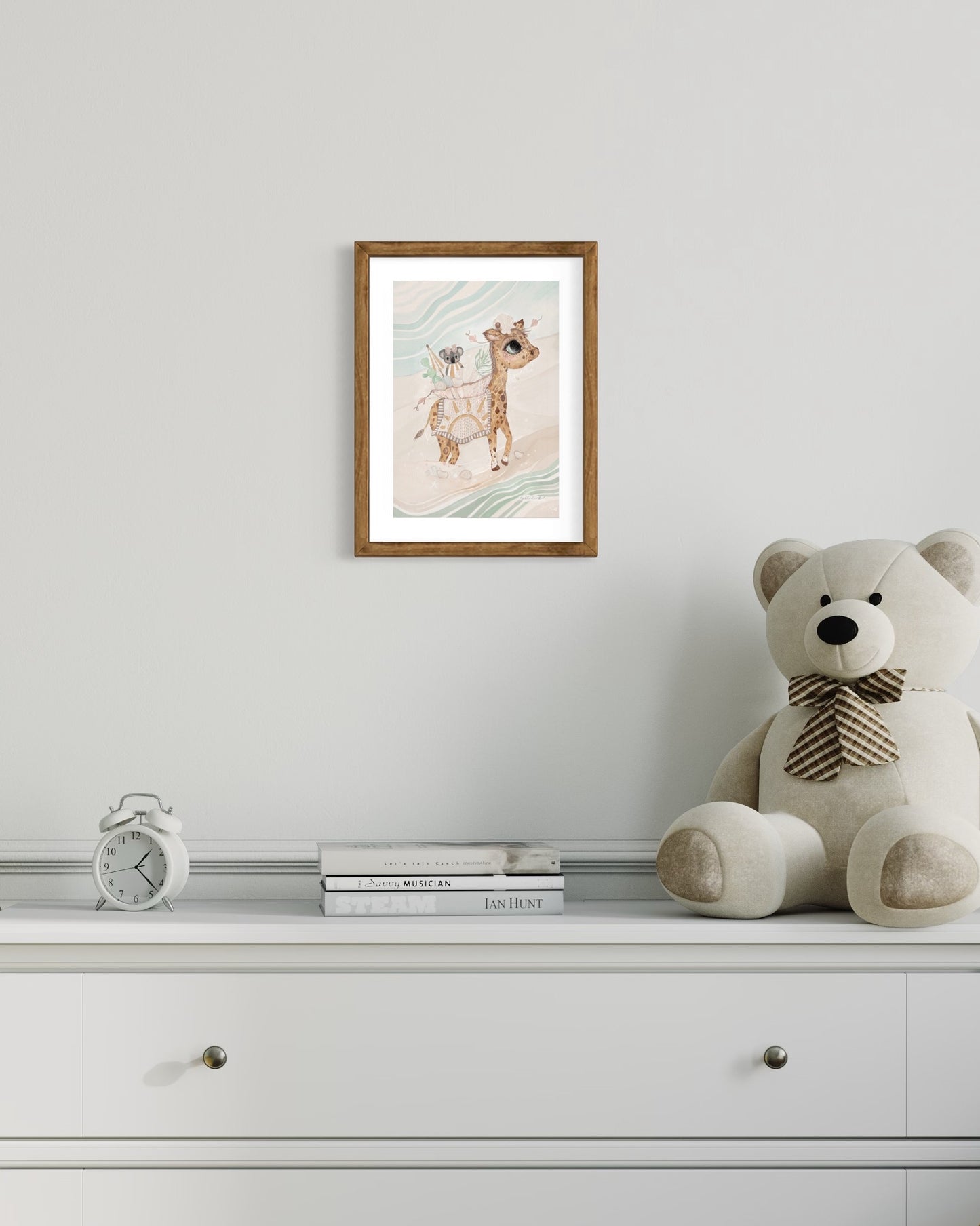 Beach Giraffe ⭐️ Plakat