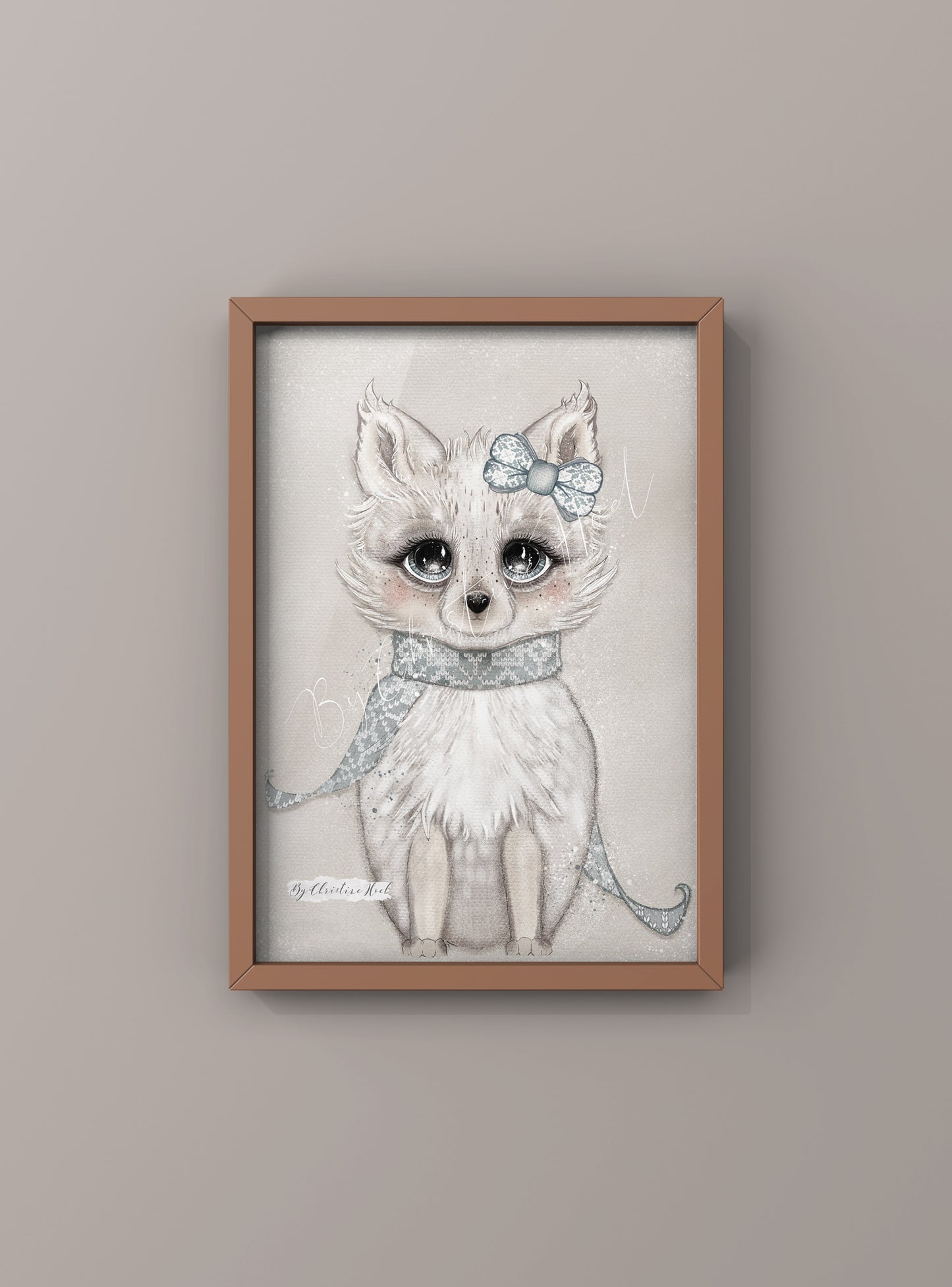 Arctic Fox ⭐️ Asta ⭐️ Plakat