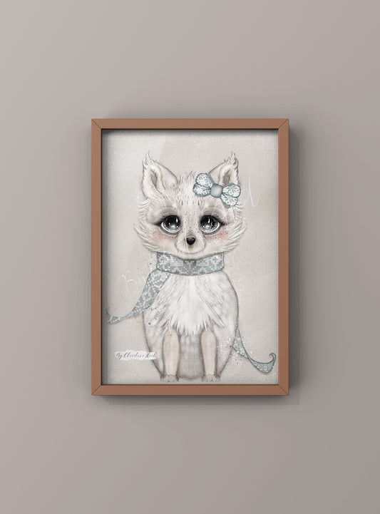 Arctic Fox ⭐️ Asta ⭐️ Plakat