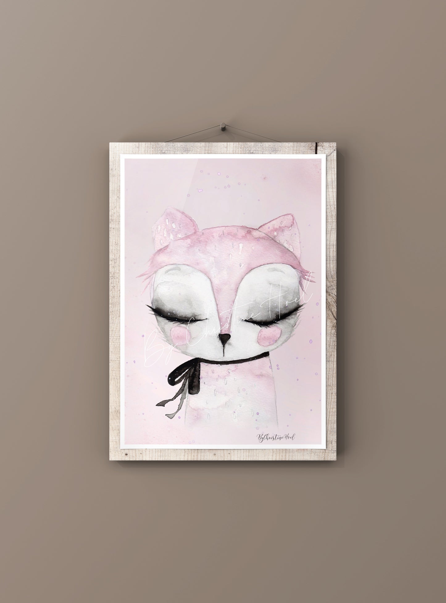 Kortpakke "Rosa" - 2 stk - 10x15 cm kort 🩷