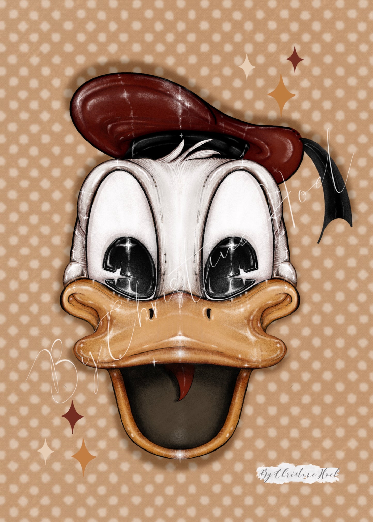 Hyllest til Donald ⭐️ kort / miniprint