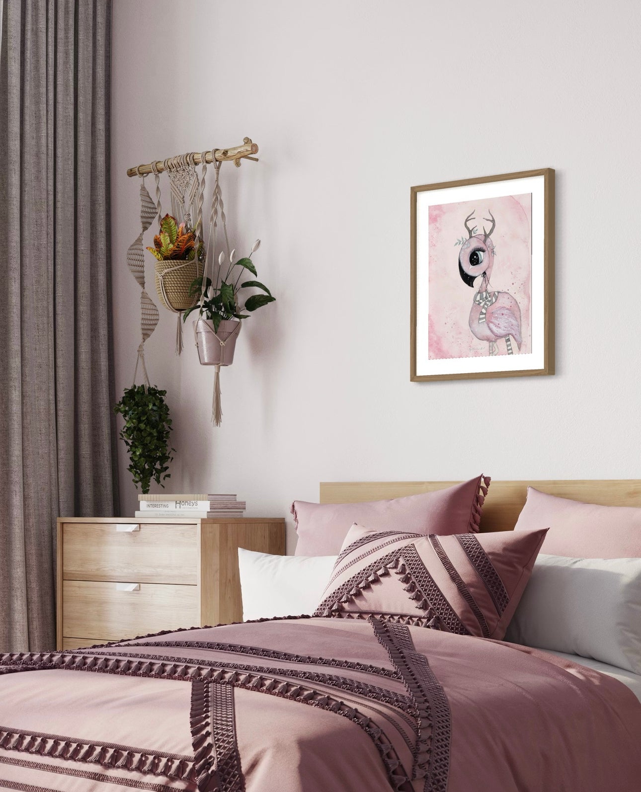 Flamingo 💕 Plakat