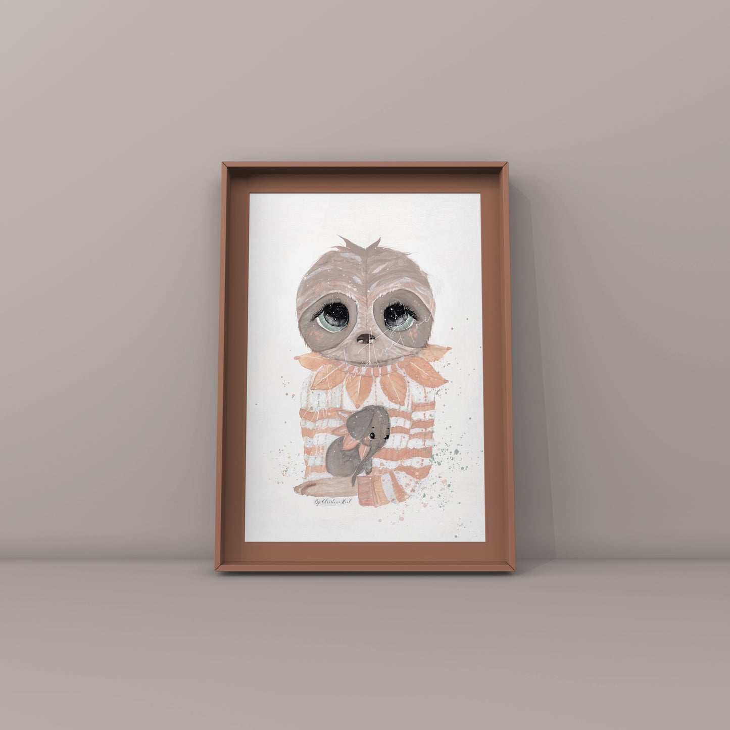 Dovendyret Dante 🧡 Plakat