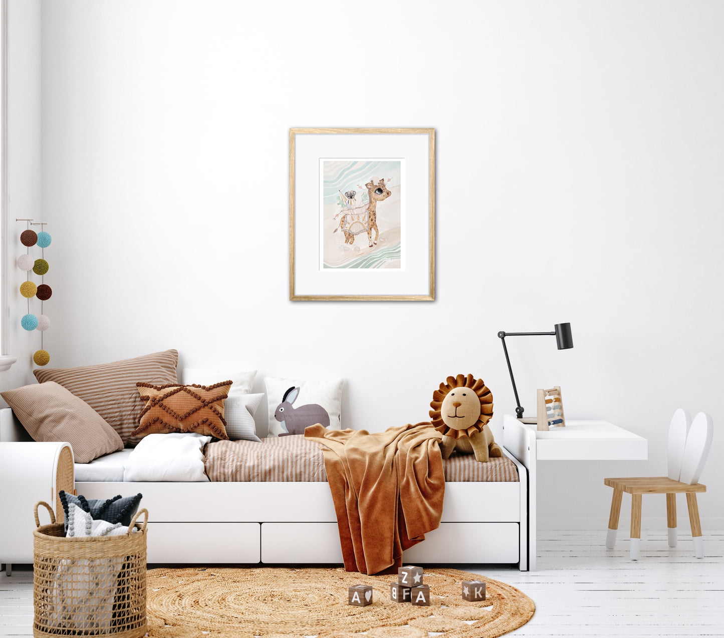 Beach Giraffe ⭐️ Plakat