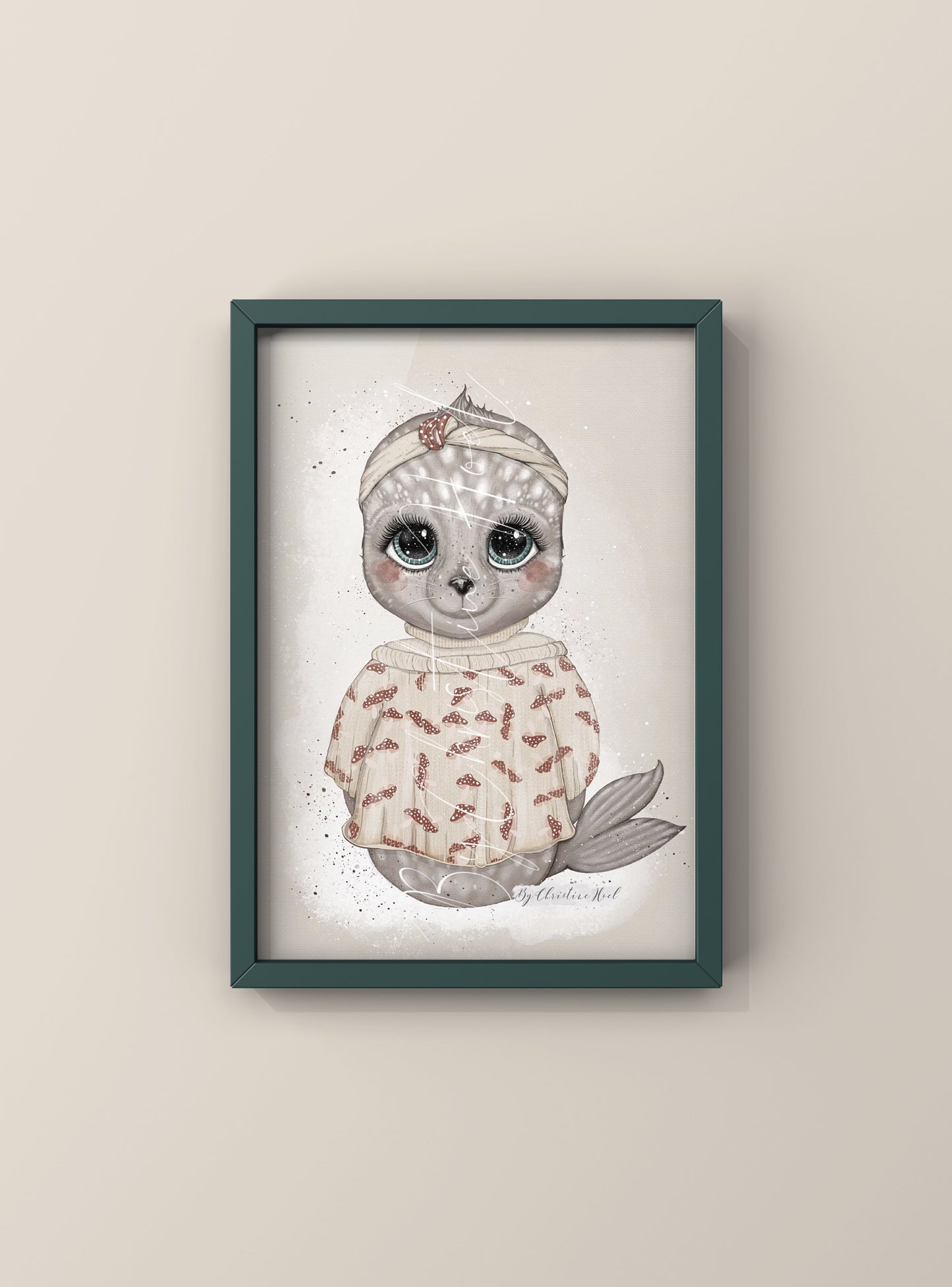 Olea 🦭 Søt Sel ⭐️ Plakat