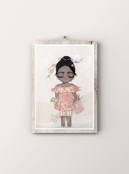 Beach Girl 🧡 A5 / Miniprint
