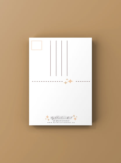 Olea 🦭 Søt Sel ⭐️ miniprint / kort