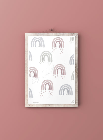 Kortpakke "Rosa" - 2 stk - 10x15 cm kort 🩷