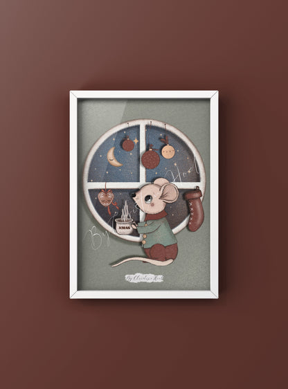 Julekortpakke #2 ⭐️ 6 stk - 10x15 cm julekort - enkle