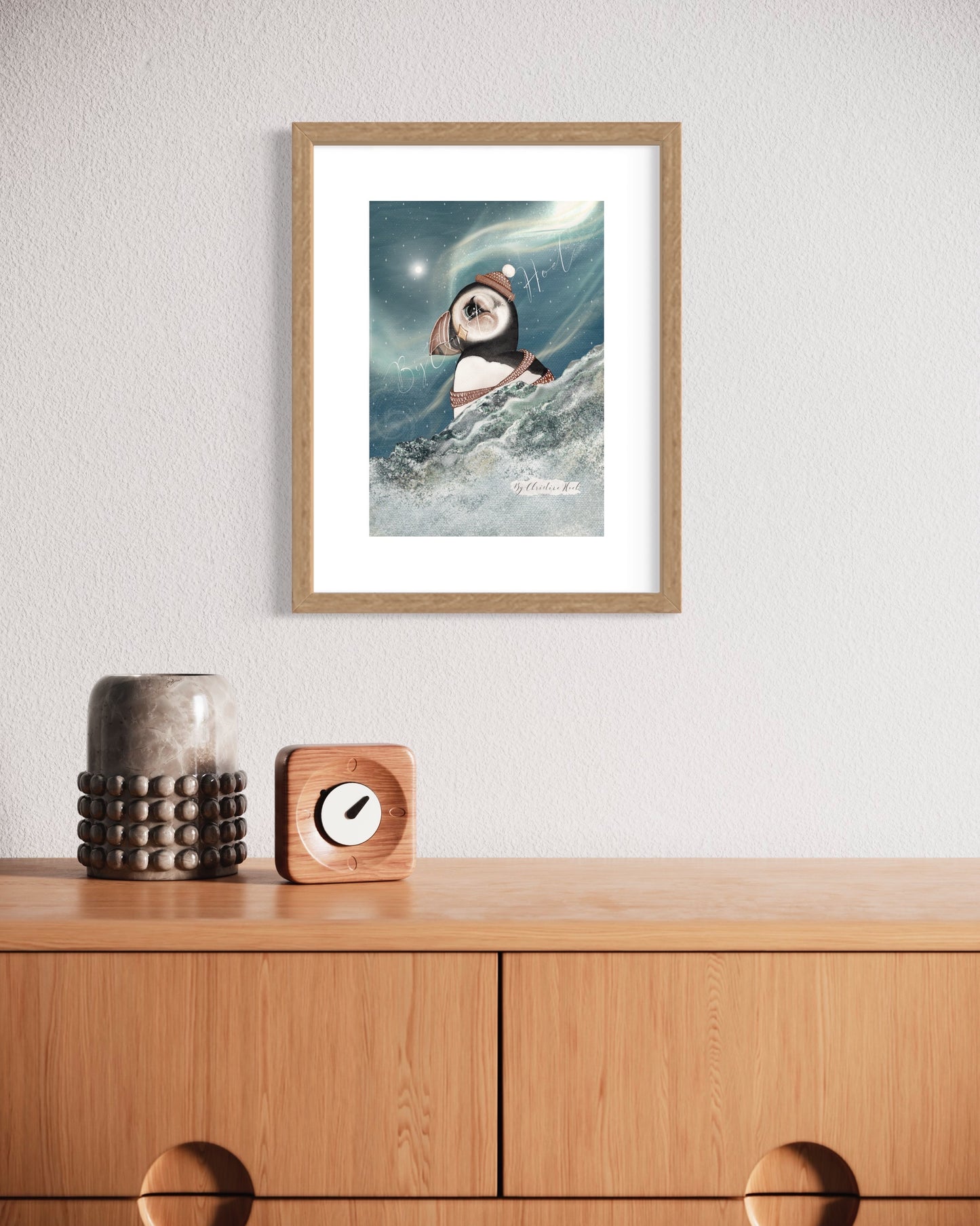 Nightsky Puffin ⭐️ A4 Plakat