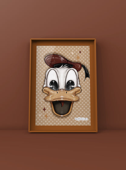 Hyllest til Donald ⭐️ kort / miniprint