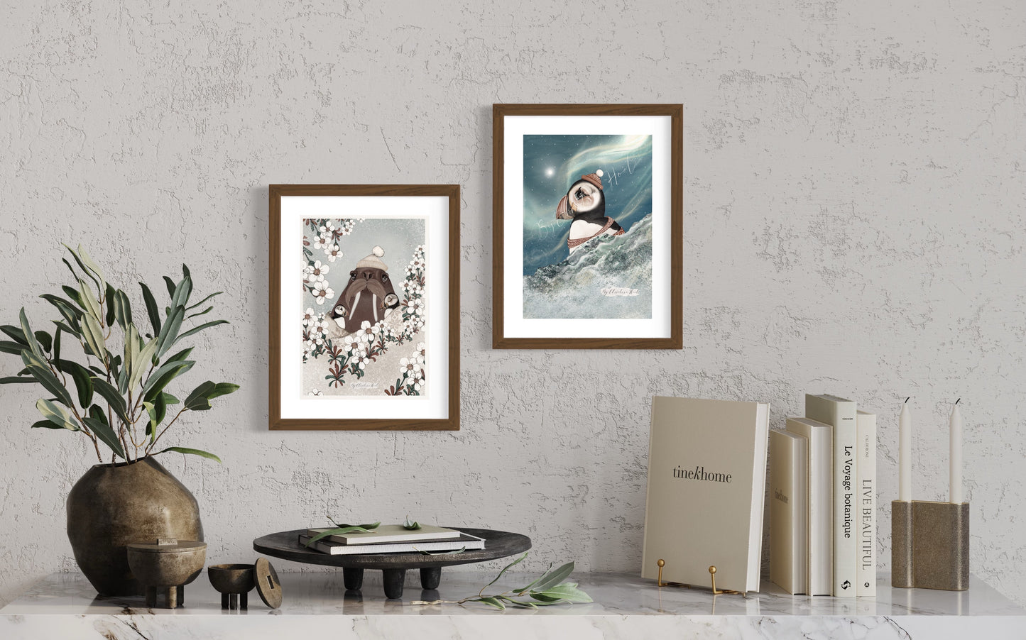 Nightsky Puffin ⭐️ A4 Plakat