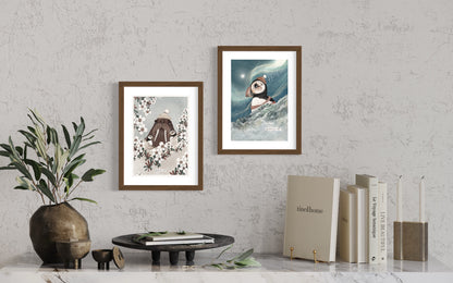 Nightsky Puffin ⭐️ A4 Plakat