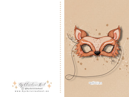 Julekortpakke #5 ⭐️ 3 stk - kort & konvolutter