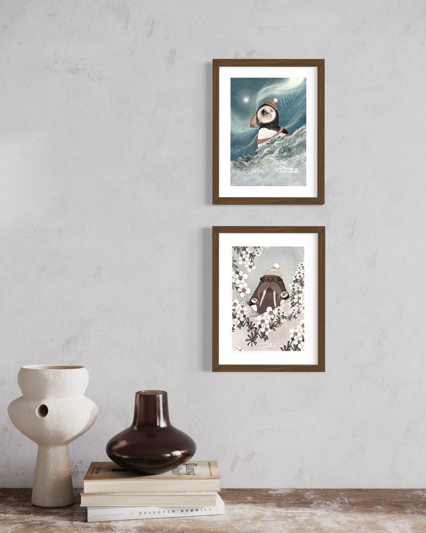 Nightsky Puffin ⭐️ A4 Plakat