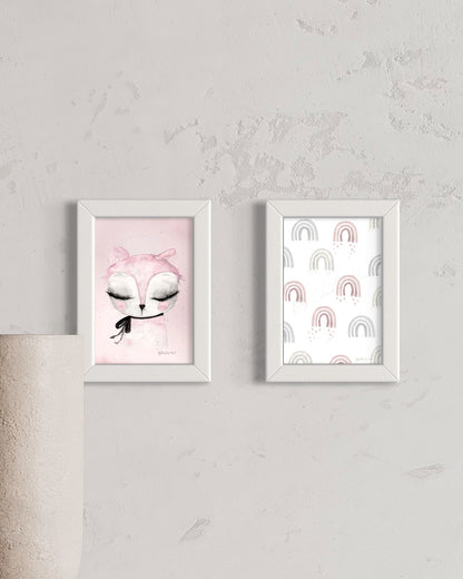 Kortpakke "Rosa" - 2 stk - 10x15 cm kort 🩷