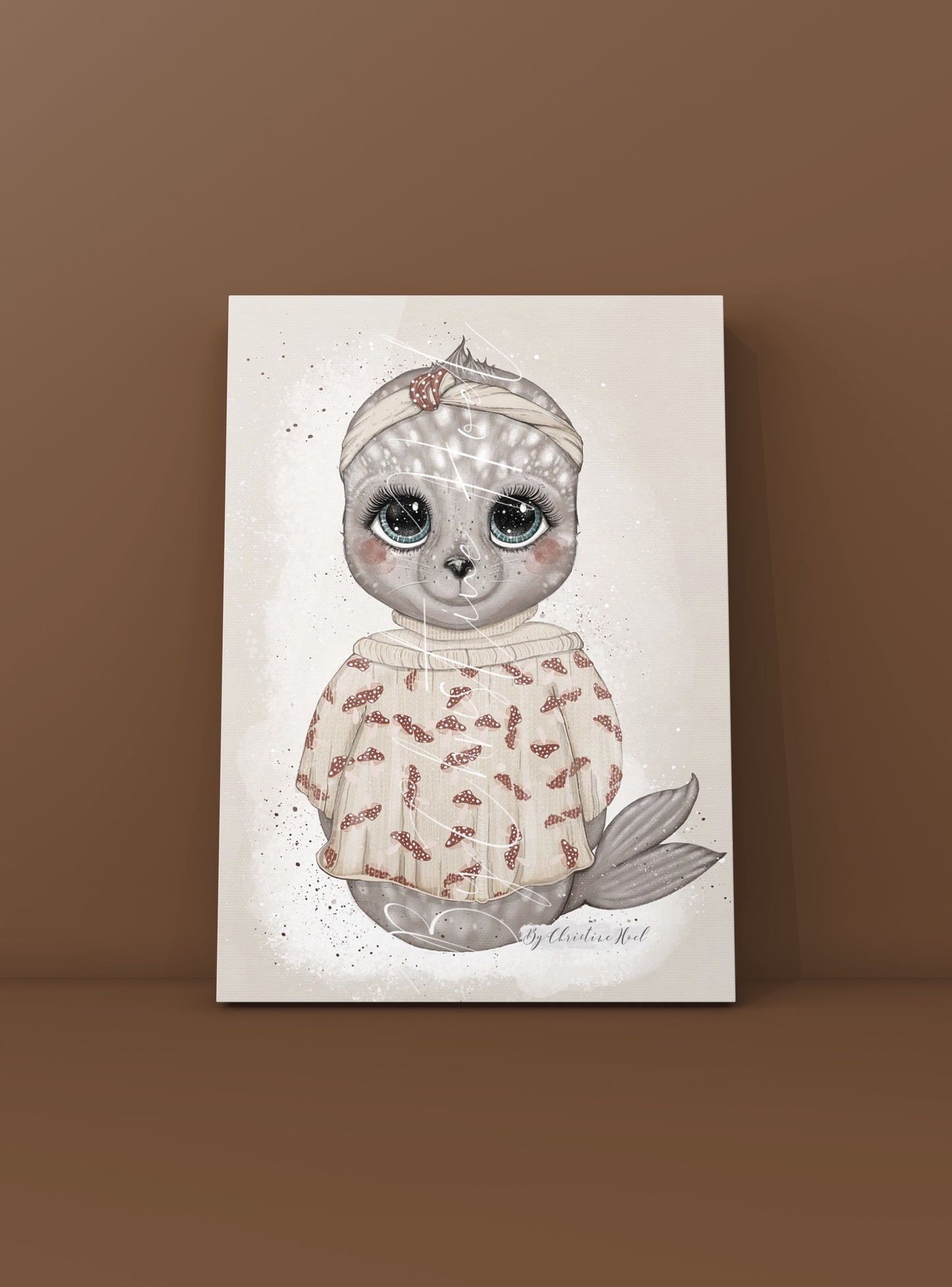 Olea 🦭 Søt Sel ⭐️ Plakat