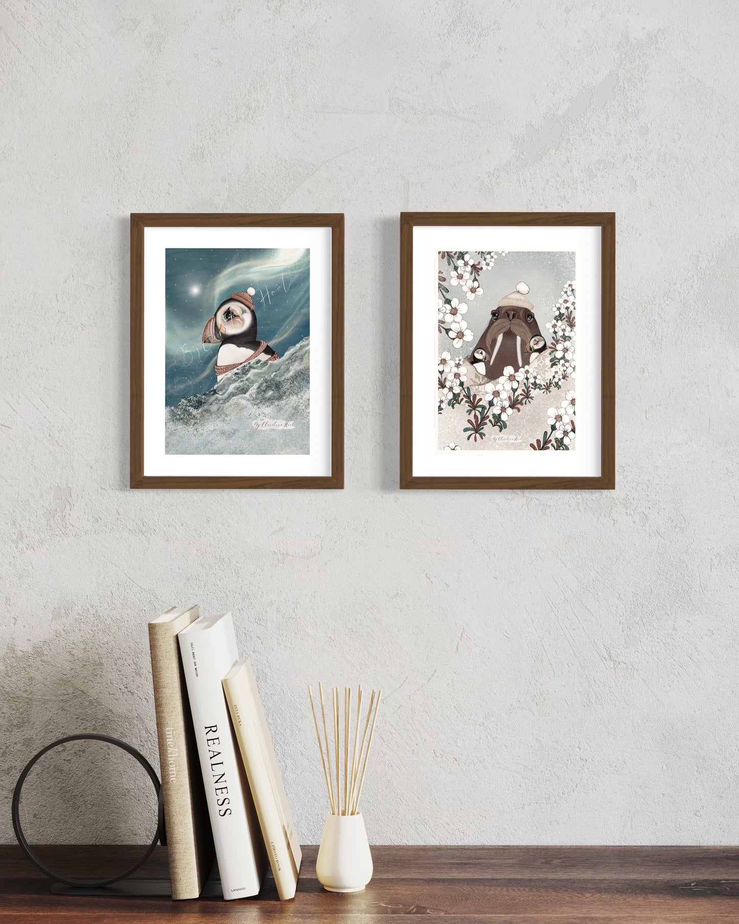 Nightsky Puffin ⭐️ A4 Plakat