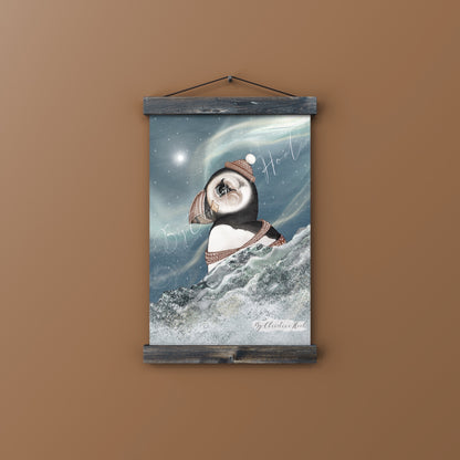 Nightsky Puffin ⭐️ A4 Plakat