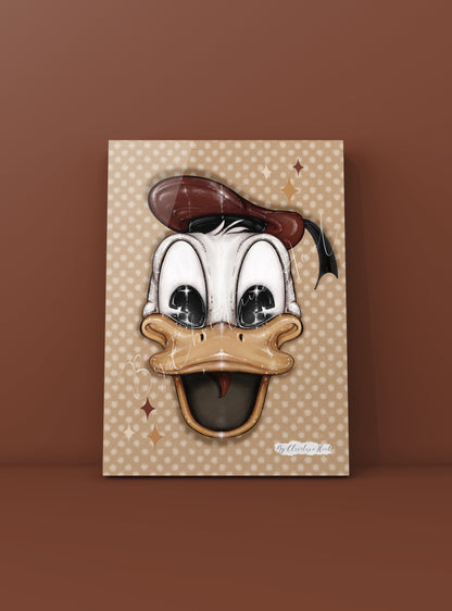 Hyllest til Donald ⭐️ kort / miniprint