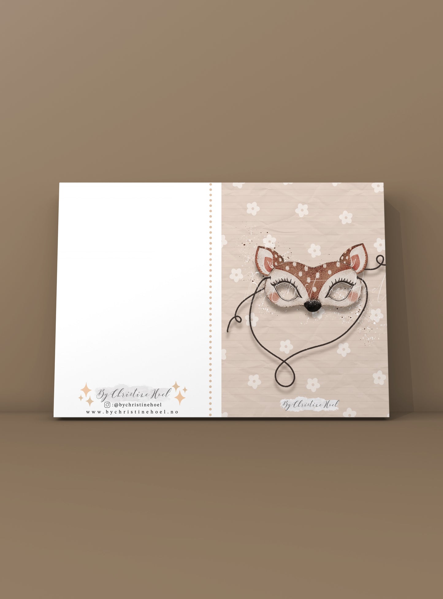 Oh Deer Magic Mask - 10x15 miniprint