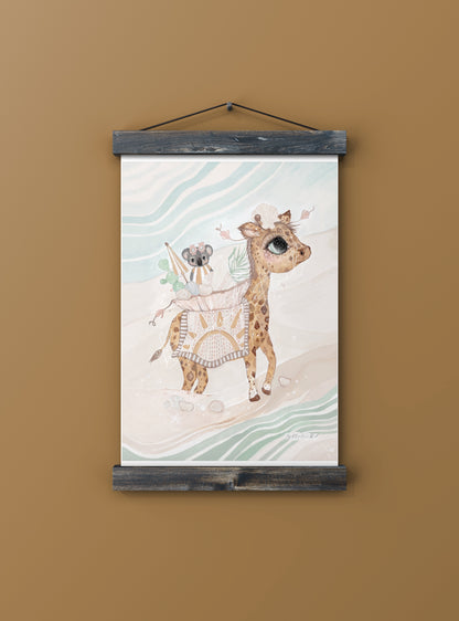 Beach Giraffe ⭐️ A5 / Miniprint