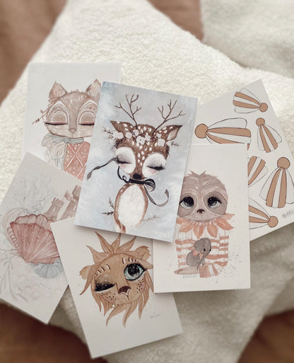 Fawn - Kort / Miniprint